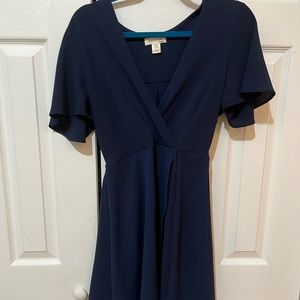 Navy blue summer dress